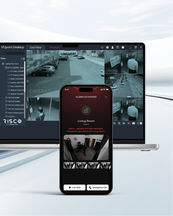 For Home Banner - Risco VUpoint Mobile