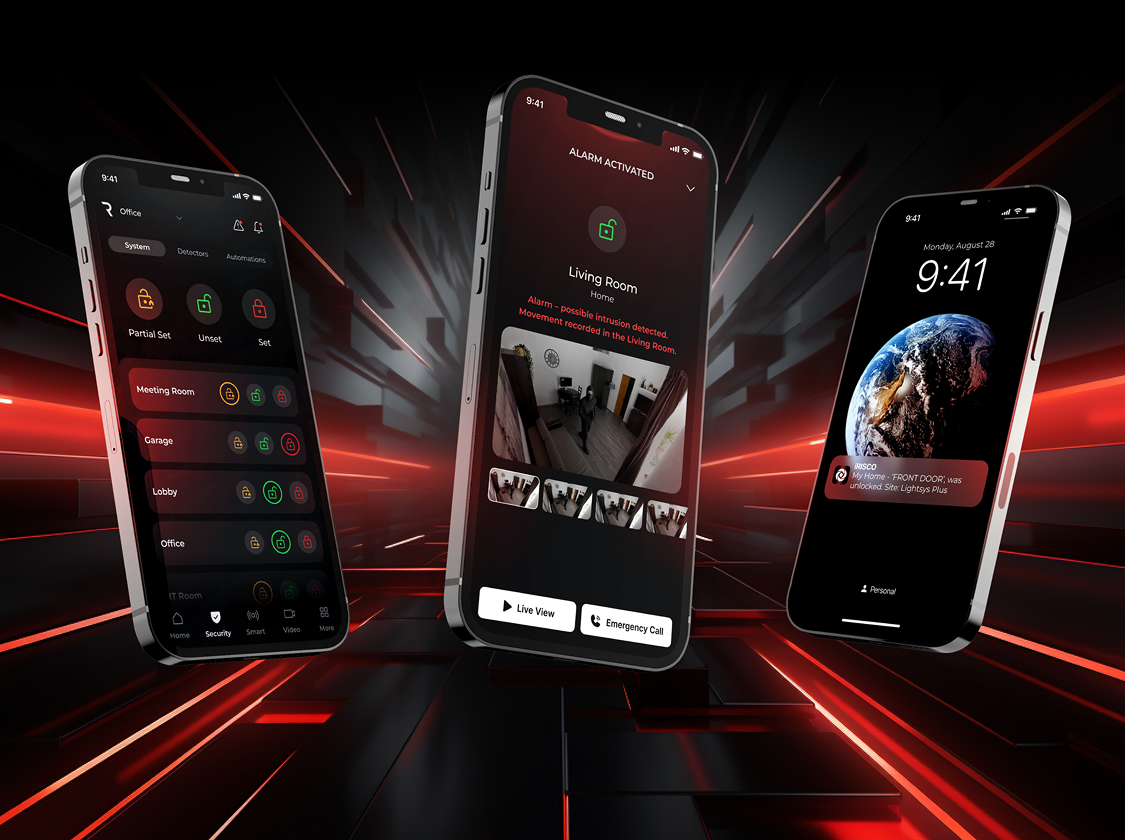 Intrusion detection Banner - One app concept Mobile