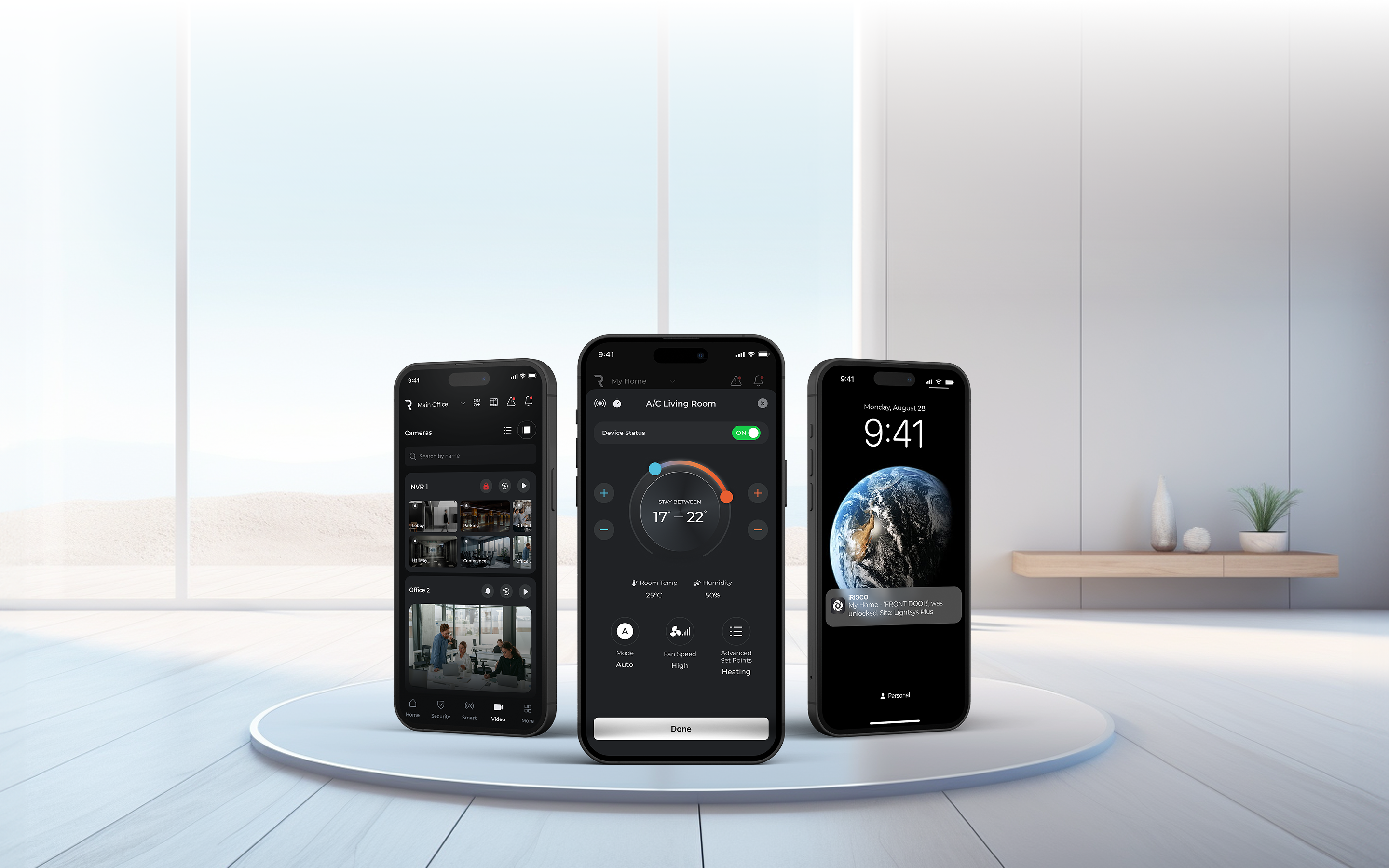 Smart Home Banner - iRISCO Desktop